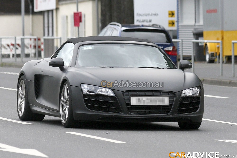 Audi R8 Spider, video al Ring